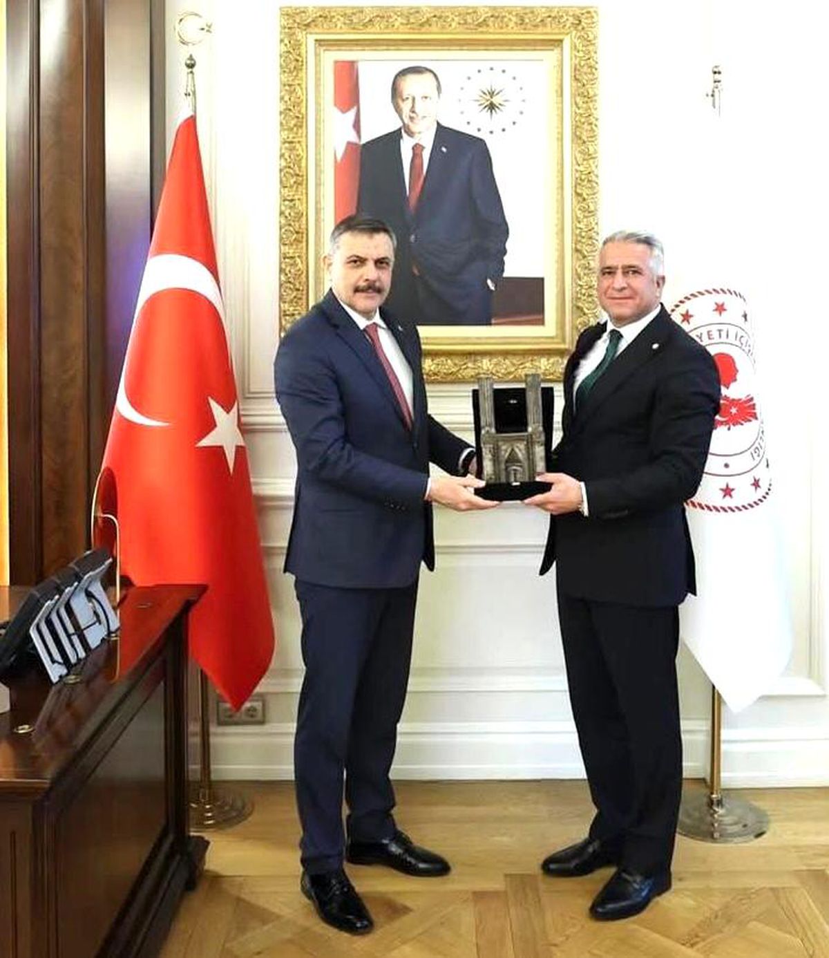 Erzurum Baro Başkanı Öner'den Bakan Çiftçi'ye ziyaret