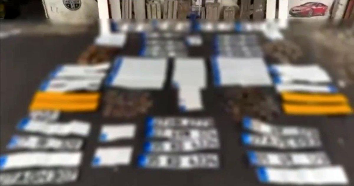 Gaziantep'te 36 adet sahte plaka ele geçirildi: 3 gözaltı