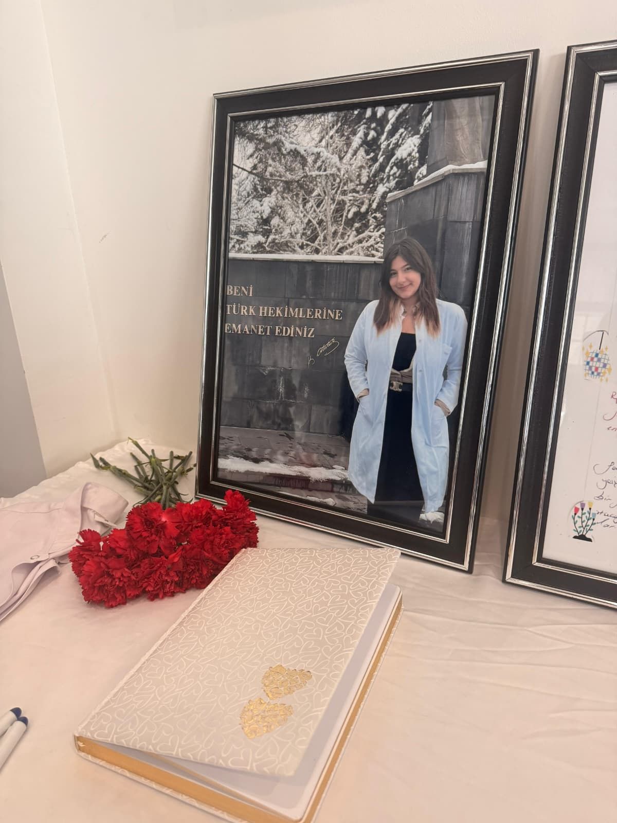 Alkollü sürücünün çarptığı tıp öğrencisi için anı köşesi oluşturuldu