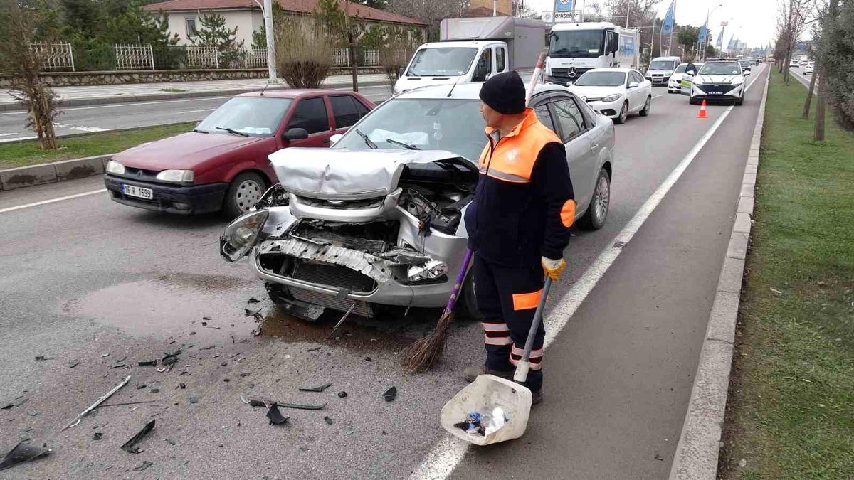 Malatya'da trafik kazası: 1 yaralı