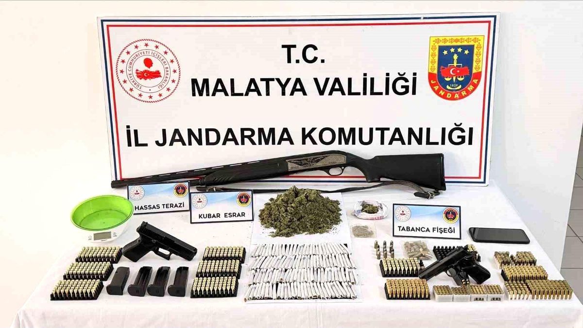 Malatya'da uyuşturucu operasyonu: 1 gözaltı