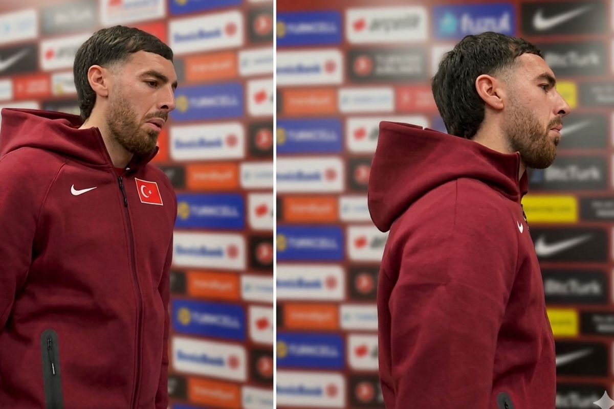 Orkun Kökçü'nün maç sonu görüntüsü tartışma yarattı