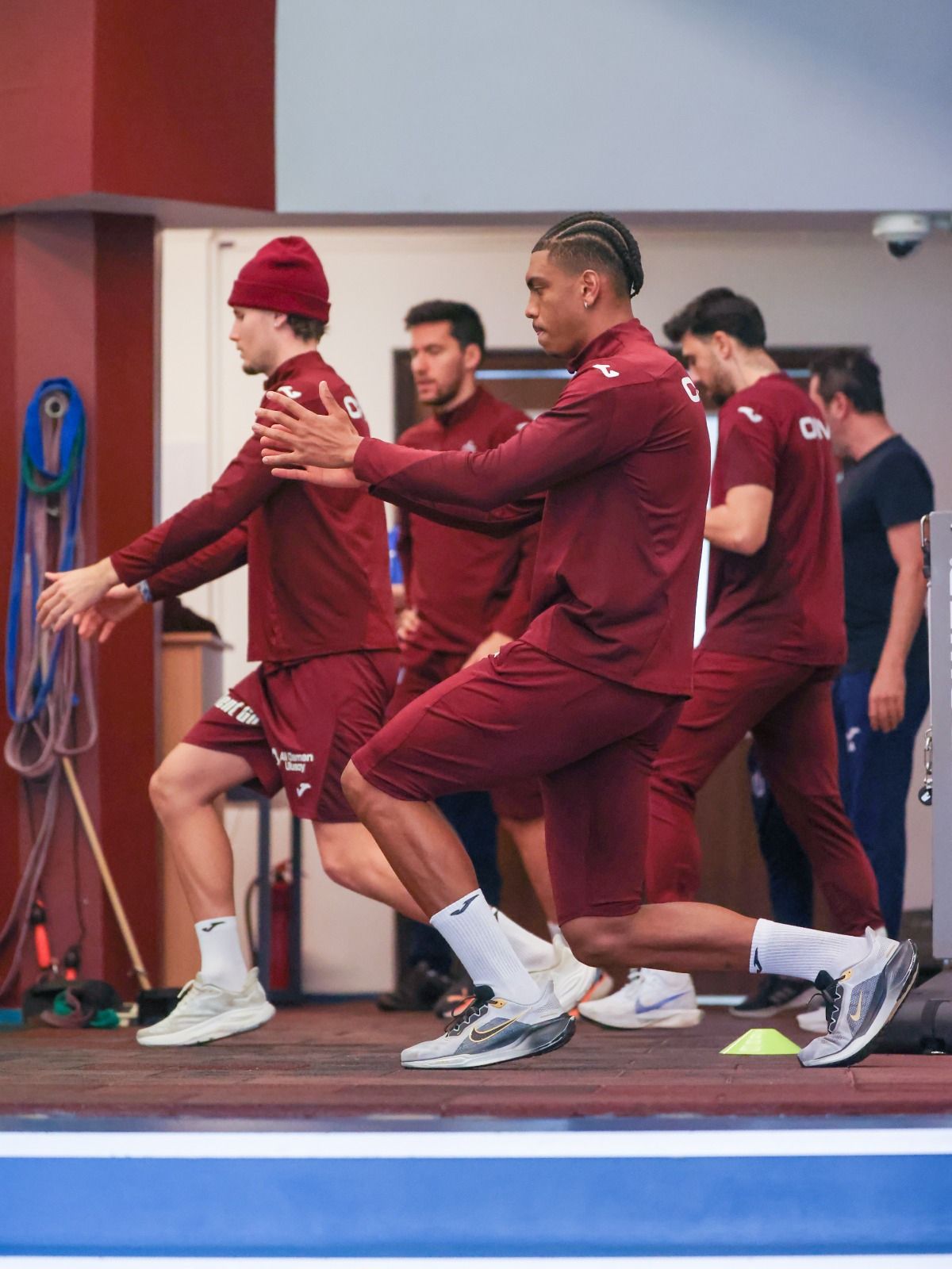 Trabzonspor'da Galatasaray maçının hazırlıkları devam ediyor