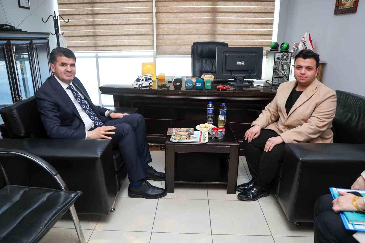 Vali Kalaylı'dan İHA'ya ziyaret