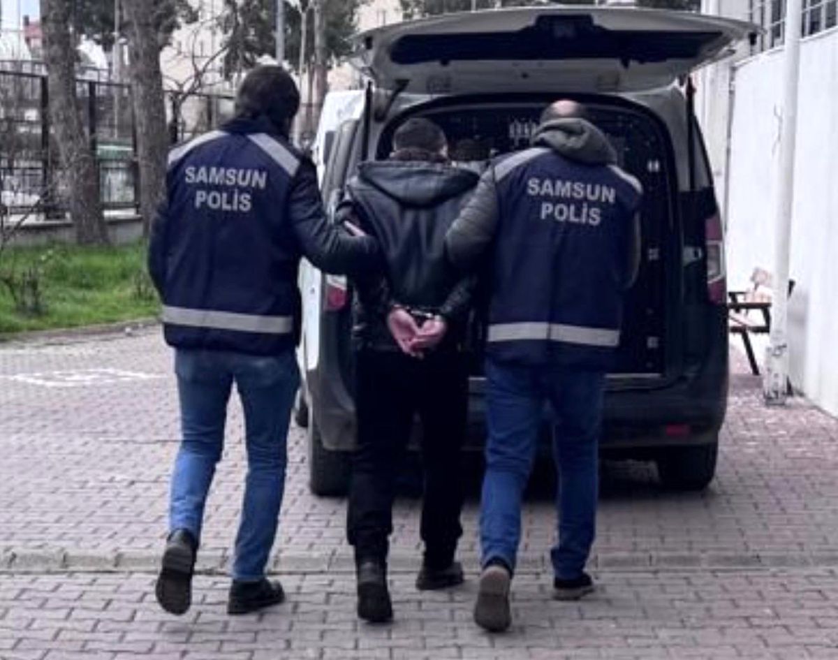 Bafra'da aranan hükümlü, operasyonla yakalandı
