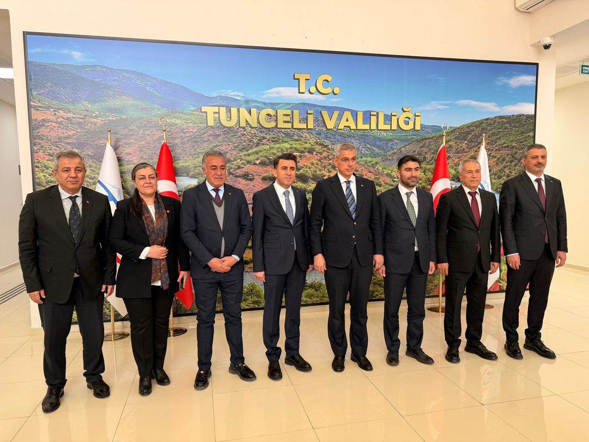 Bakan Memişoğlu, Tunceli'de
