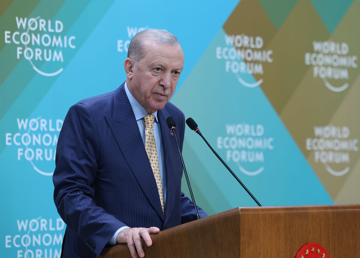 Cumhurbaşkanı Erdoğan, Dünya Ekonomik Forumu (WEF) Türkiye Ülke Stratejisi Toplantısı'na katıldı