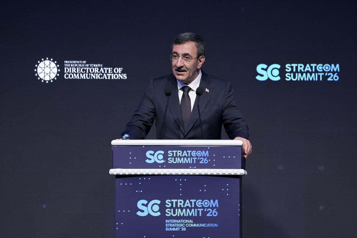 Cumhurbaşkanı Yardımcısı Cevdet Yılmaz, STRATCOM Zirvesi 2026'da Konuşma Yaptı