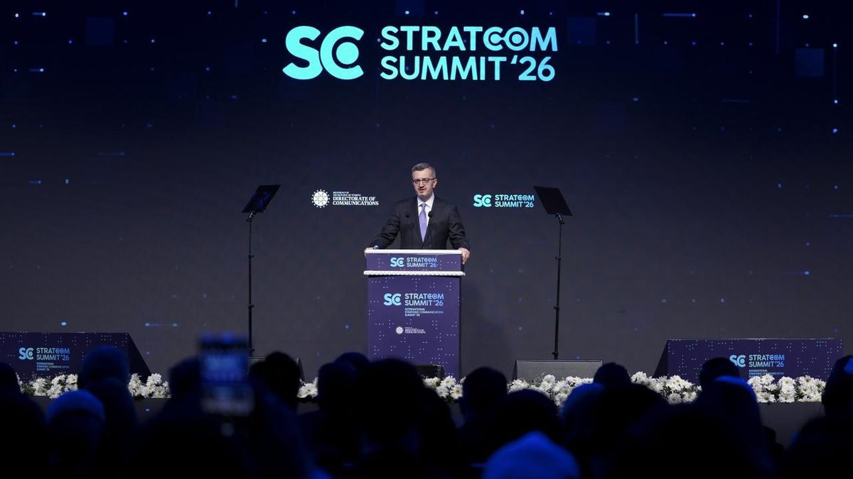 Cumhurbaşkanlığı İletişim Başkanı Duran, STRATCOM Zirvesi'nde Konuştu