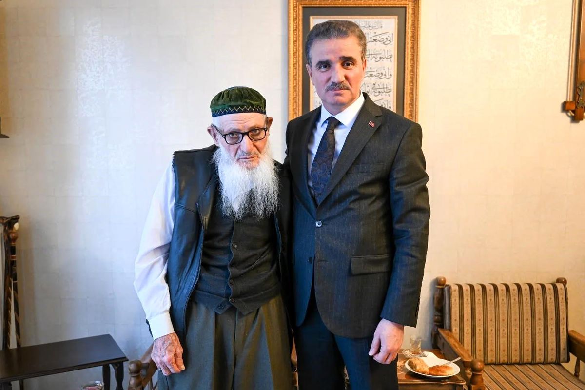 Vali Baruş'tan vefa ziyareti
