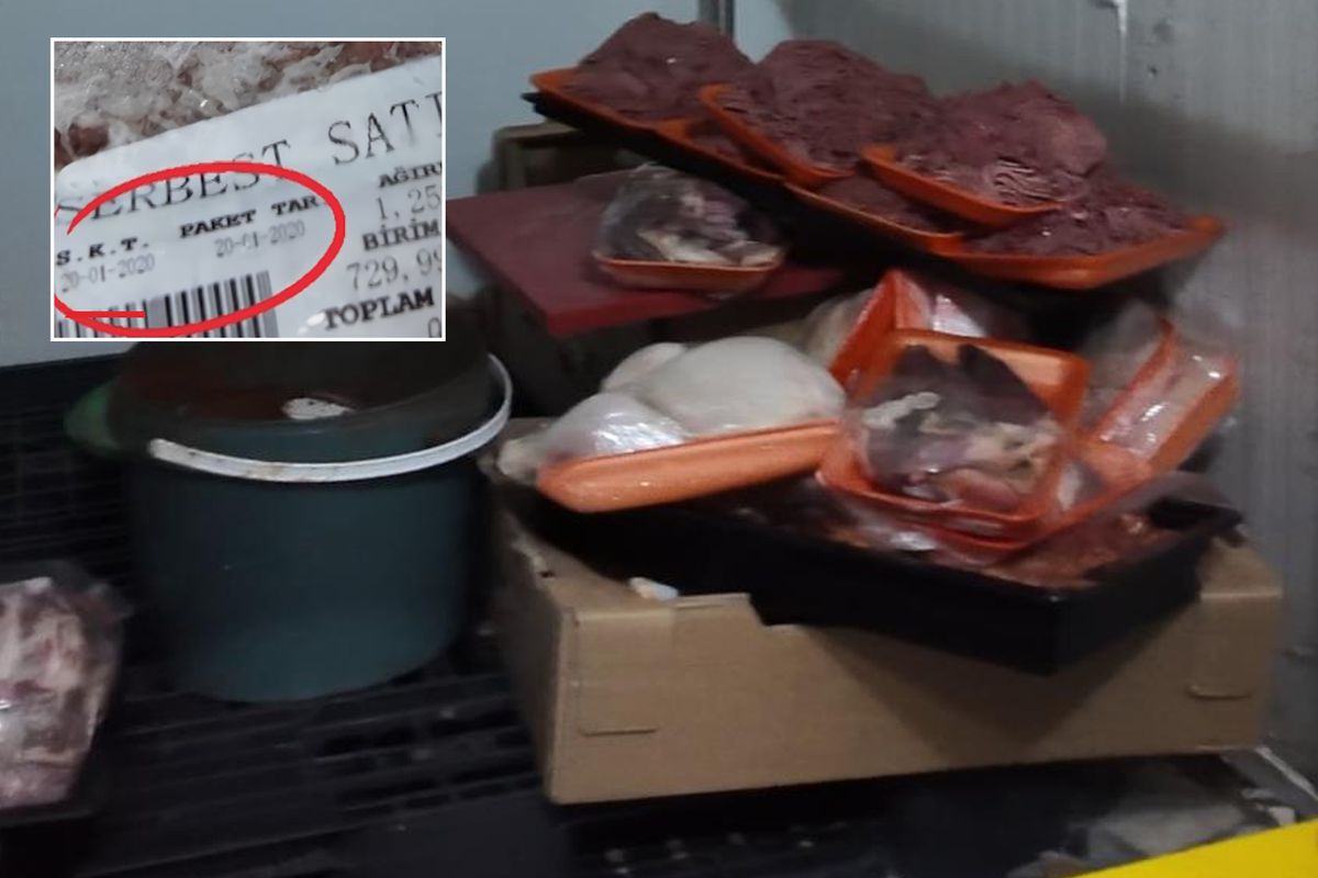 Mide bulandıran görüntüler! Son kullanma tarihi "yok artık" dedirtti