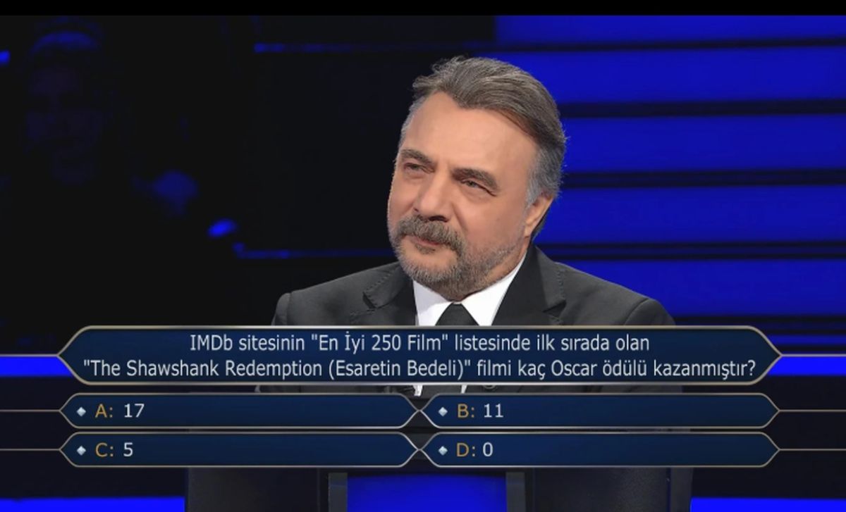 IMDb sitesinin "En İyi 250 Film" listesinde ilk sırada olan "The Shawshank Redemption (Esaretin Bedeli)" f...