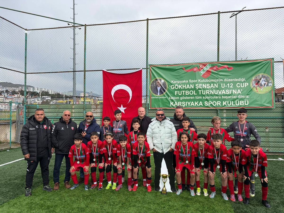 Karşıyaka'da Gökhan Şensan adına düzenlenen turnuva ilgi gördü
