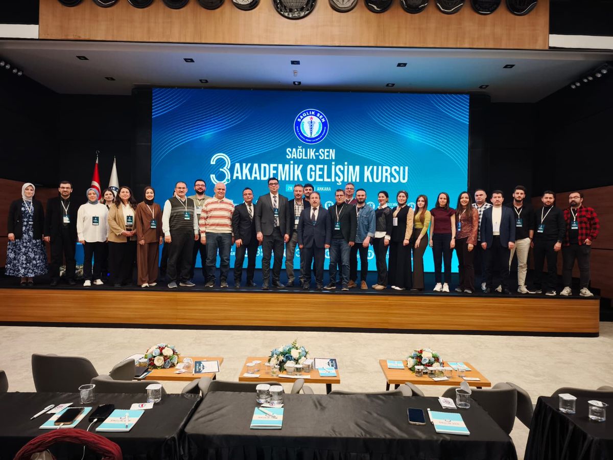 Sağlık-Sen'den Akademik Gelişim Kursu