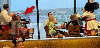 Skandal fotoğraf! Savaşı kışkırtıp soluğu Disney World'de aldı