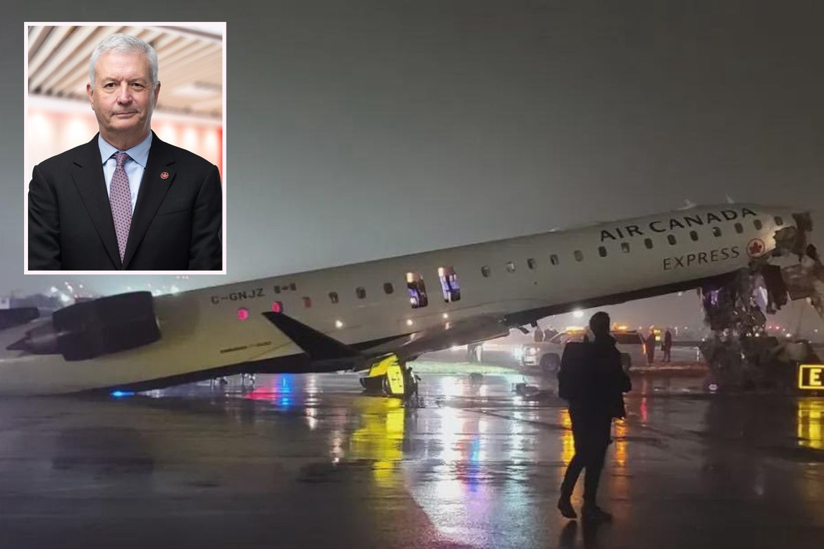 Uçağı New York'ta kaza yapan Air Canada'nın CEO'su istifa kararı aldı