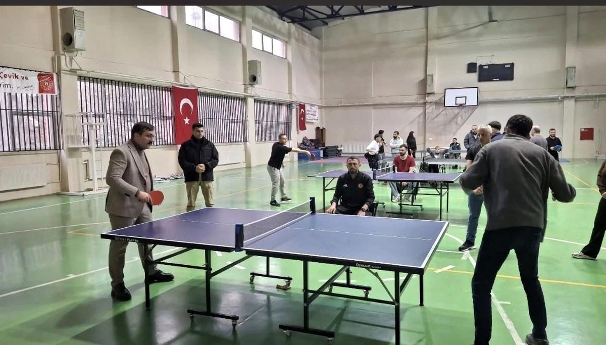 Bingöl Kiğı'da Masa Tenisi Turnuvası Başladı