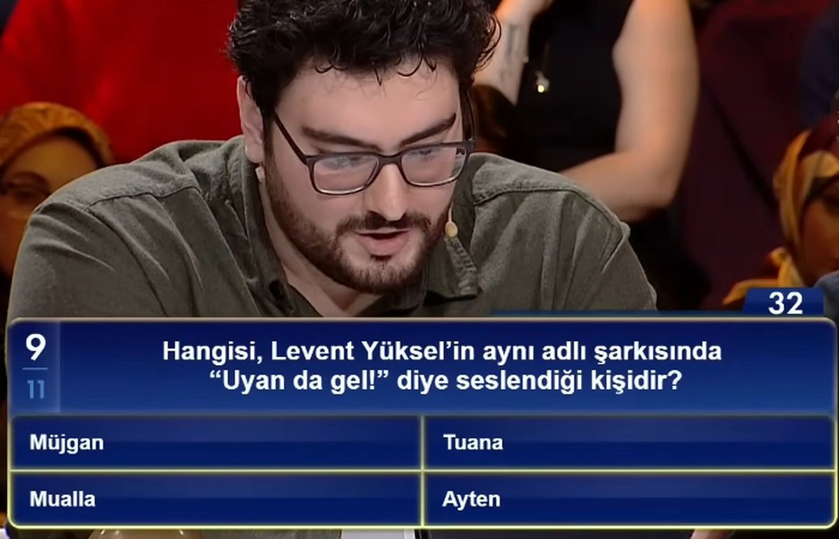 Hangisi, Levent Yüksel'in aynı adlı şarkısında "Uyan da gel!" diye seslendiği kişidir?