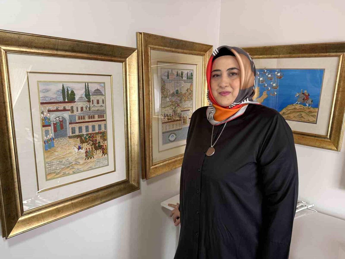 İran'da mahsur kalan tezhip sanatçısı, karayolu ile Türkiye'ye döndü