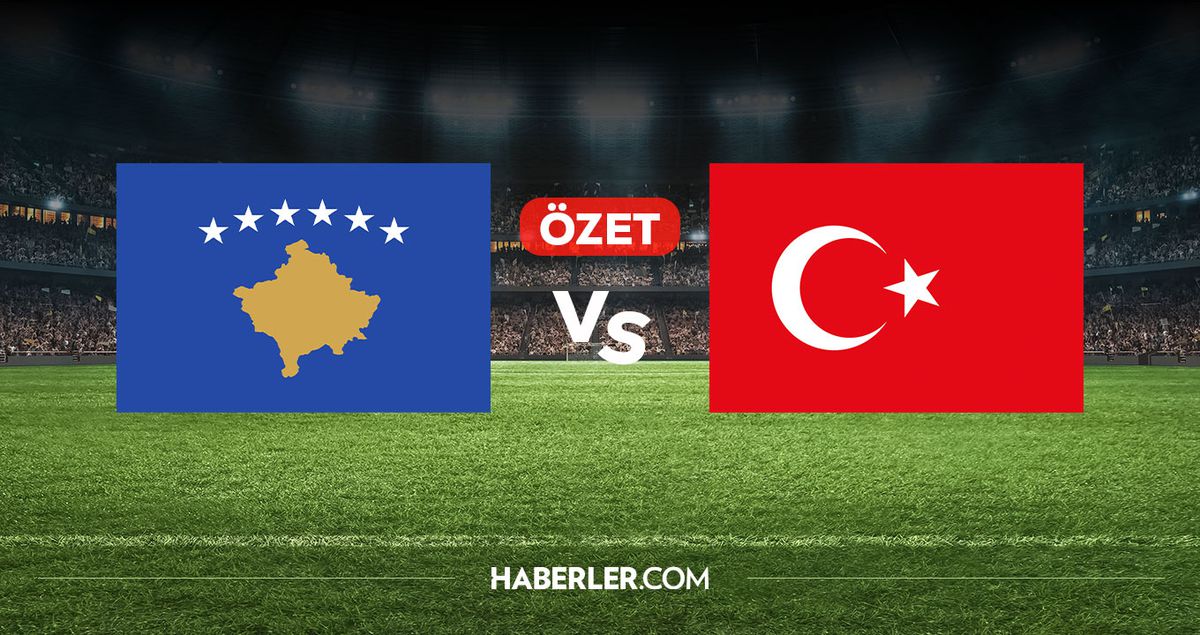 Kosova Türkiye maç özeti ve golleri! (ÖZET) Kosova Türkiye kaç kaç bitti, golleri kim attı?
