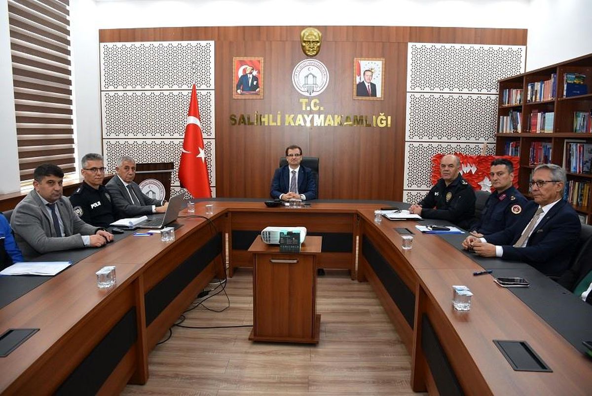 Salihli'de 'Güvenlik ve Asayiş' masaya yatırıldı
