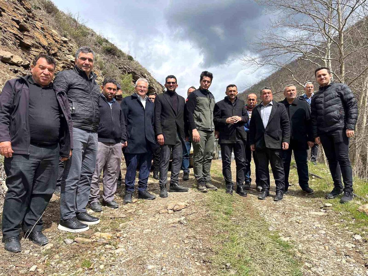 Sarıgöl'de yeni orman yolu ulaşımı rahatlatacak