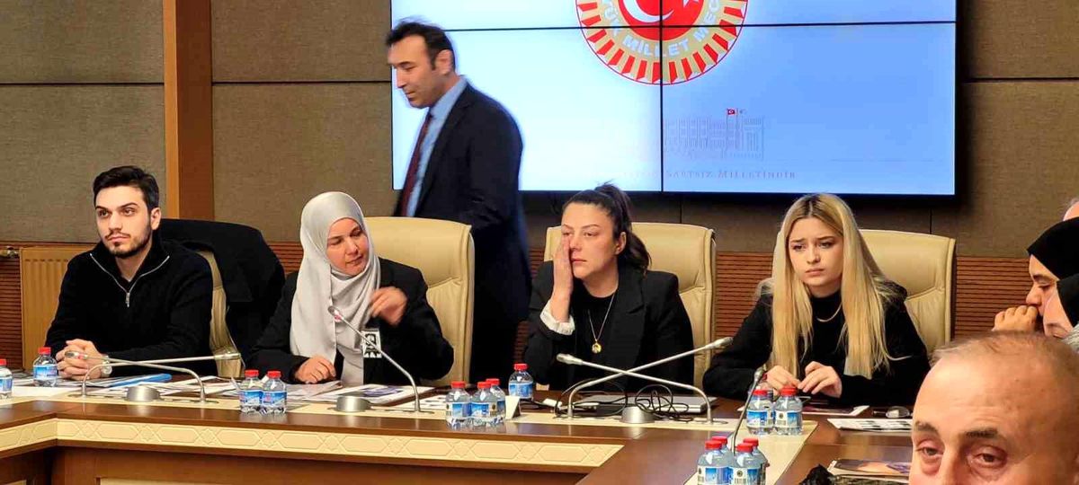 TBMM Suça Sürüklenen Çocuklara İlişkin Araştırma Komisyonu mağdur aileleri dinledi