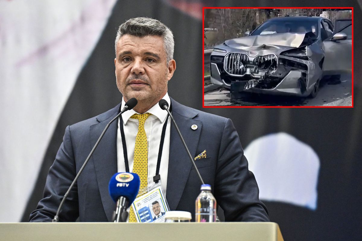 Trafik kazası geçiren Saran'dan büyük fedakarlık
