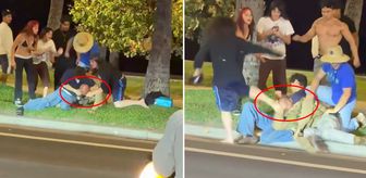 Trump'ın polisini bayıltana kadar dövdüler