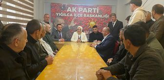 AK Parti Düzce Milletvekili Keşir, Yığılca'yı ziyaret etti