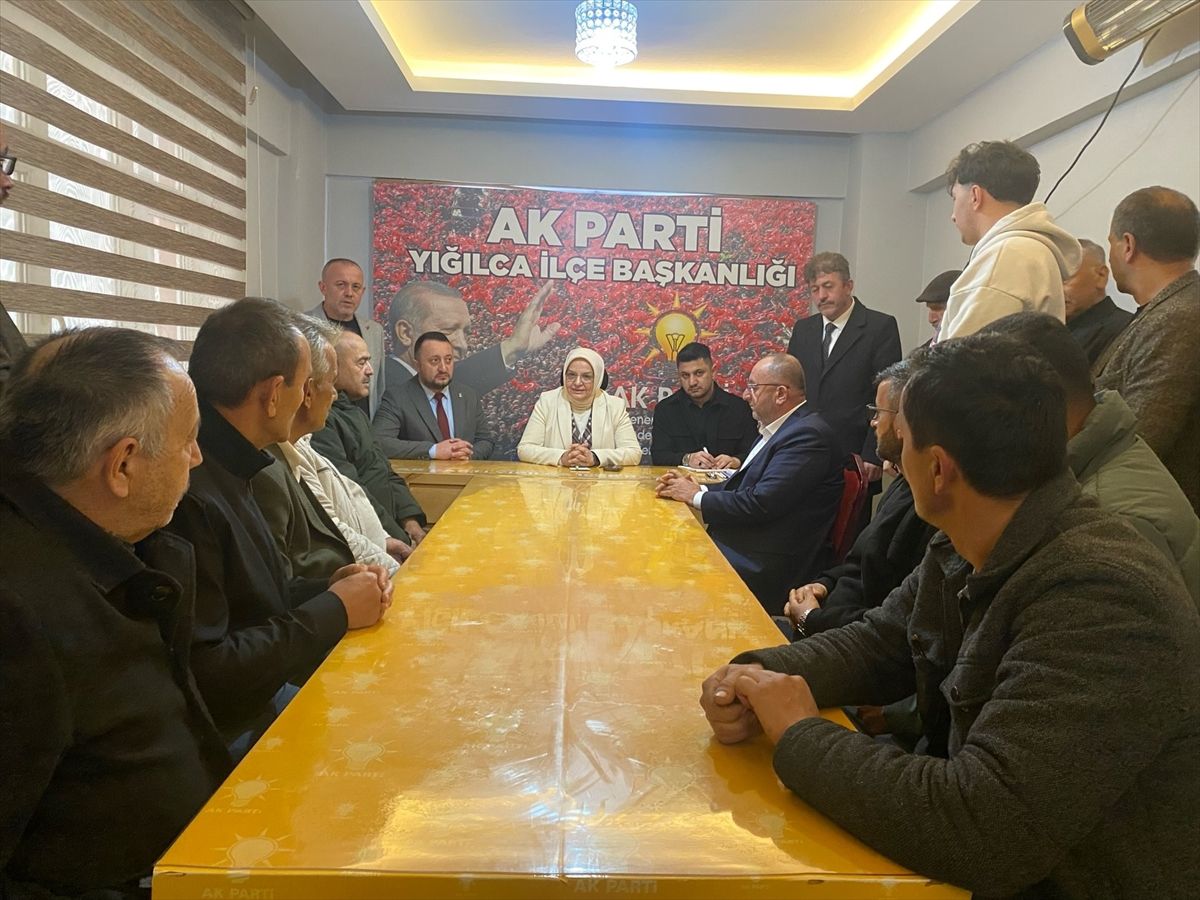 AK Parti Düzce Milletvekili Keşir, Yığılca'yı ziyaret etti