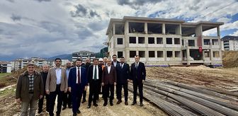 AK Parti Karabük heyeti, yatırımları inceledi