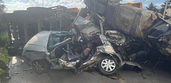 Anadolu Otoyolu'nda meydana gelen zincirleme trafik kazasında 2 kişi öldü