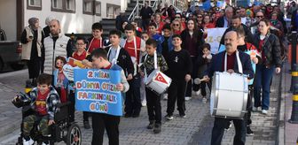 Artvin'de otizm farkındalığı yürüyüşü düzenlendi