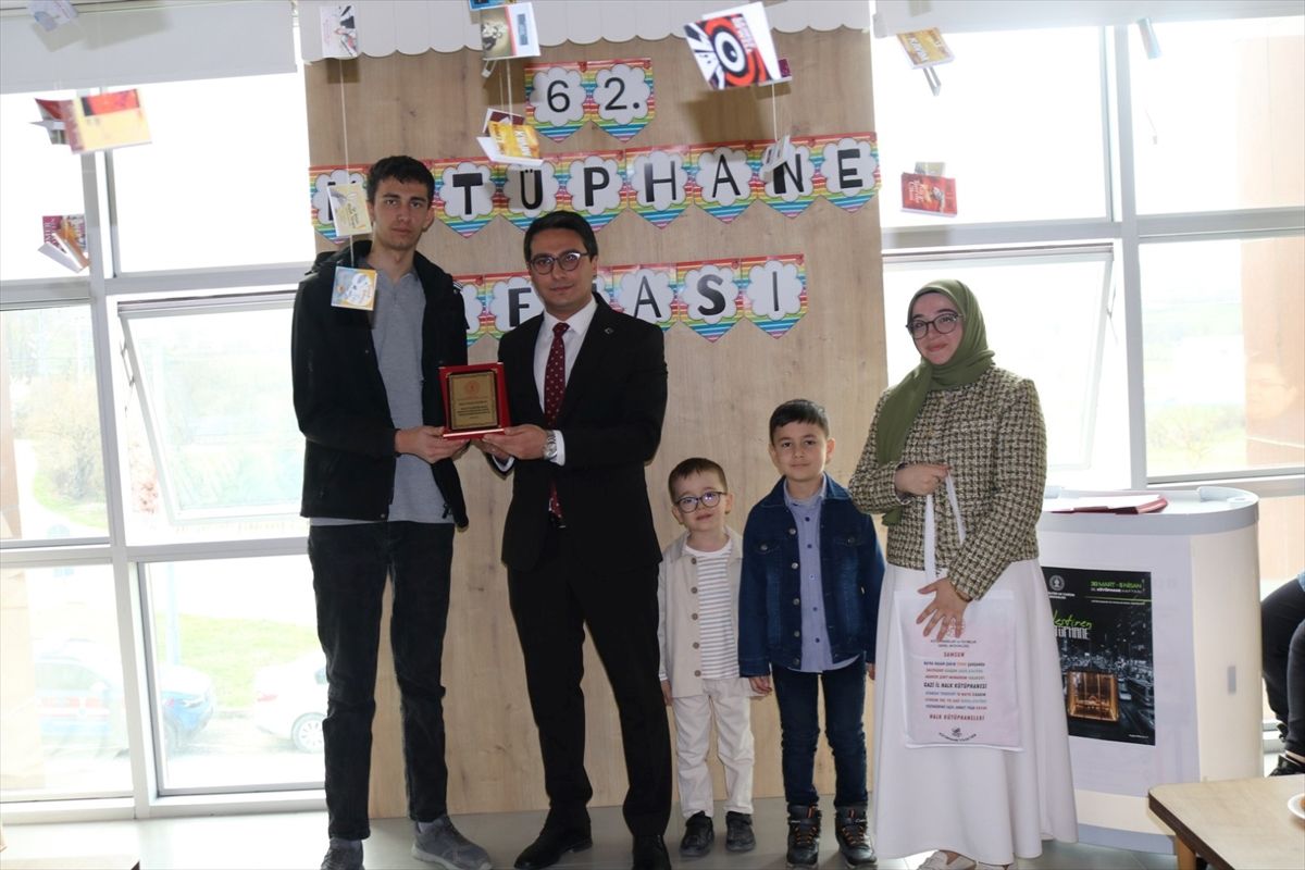 Asarcık'ta Kütüphane Haftası programı düzenlendi