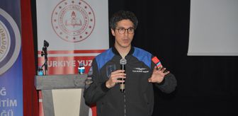 Astronot Tuva Cihangir Atasever, Tekirdağ'da öğrencilerle buluştu