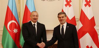 Azerbaycan Cumhurbaşkanı Aliyev ve Gürcistan Başbakanı Kobakhidze'den bölgesel barış vurgusu
