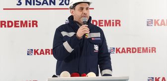 Bakan Bayraktar, KARDEMİR 2 No'lu Sürekli Döküm Makinesi açılış töreninde konuştu Açıklaması
