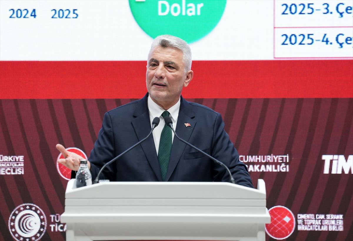 Bakan Bolat Çimento, Cam, Seramik ve Toprak Ürünleri İhracatçıları Birliği Ödül Töreni'nde konuştu Açıklaması