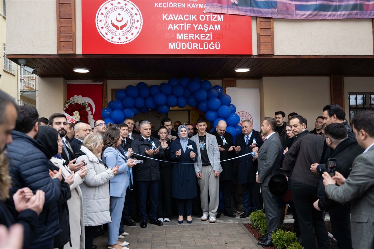 Bakan Göktaş, Ankara Kavacık Otizm Aktif Yaşam Merkezi'nin açılışında konuştu Açıklaması