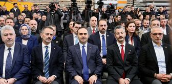 Bakan Kacır, Kocaeli'de alüminyum üretim hattının açılışında konuştu Açıklaması