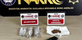 Bilecik'te üzerinde uyuşturucu madde ve ruhsatsız tabanca bulunan zanlı yakalandı