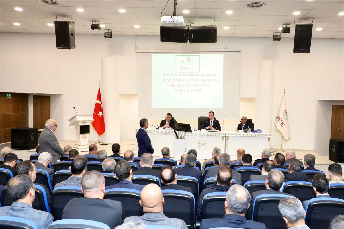 Bitlis'te İl Koordinasyon Kurulu Toplantısı yapıldı