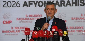 CHP Genel Başkanı Özel, Afyonkarahisar'da konuştu Açıklaması