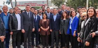 CHP Genel Başkanı Özel, Buca Cezaevi'nde ziyaretlerde bulundu