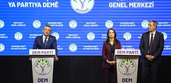 CHP Genel Başkanı Özgür Özel, DEM Parti'yi ziyaret etti Açıklaması