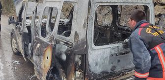 Çınarcık'ta park halindeki araçta çıkan yangın söndürüldü