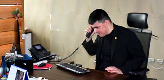 ÇOMÜ'de otizmli Toprak, özel kalem müdürlüğünde görev aldı