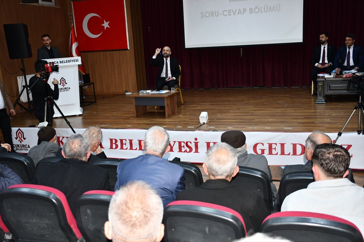 Çukurca Belediye Başkanı Demir vatandaşlarla bir araya geldi