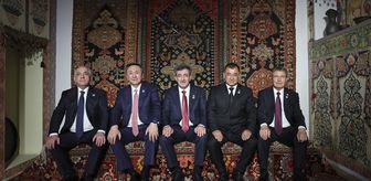 Cumhurbaşkanı Yardımcısı Yılmaz, Azerbaycan Milli Halı Müzesi'ni ziyaret etti